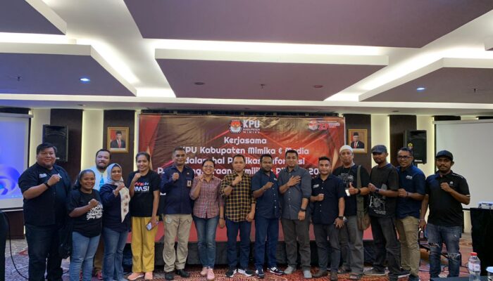Guna Sukseskan Pilkada 2024, KPU Mimika jalin kerjasama dengan JMSI