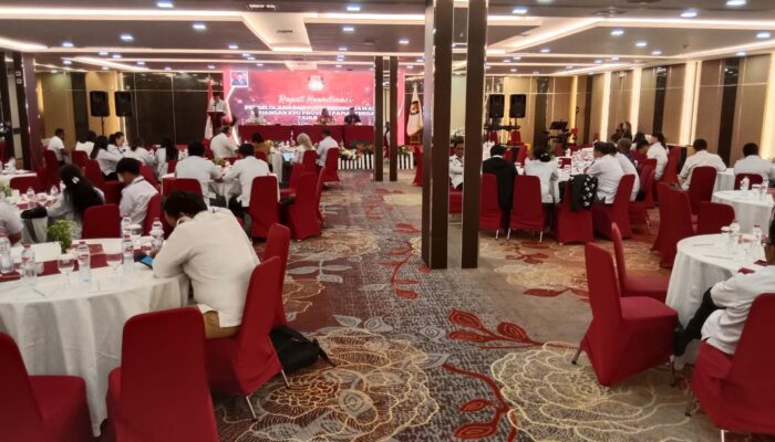 Gelar Rakor Pengelolaan Keuangan, KPU Papua Tengah Hadirkan Auditor Madya