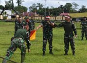 Kodim Mimika Gelar Berbagai Lomba, Meriahkan HUT Kemerdekaan RI ke – 80