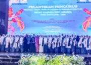 Pengurus Himpunan Majelis Taklim Kerukunan dan Komunitas BKMT Kabupaten Mimika Masa Bakti 2025 – 2030 Resmi Dilantik