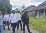 Bupati Mimika dan Tim Kemensos Tinjau Lokasi Sekolah Rakyat