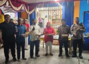 Dukung Pelayanan Kamtibmas, Polsek Miru Serahkan Delapan Unit Handy Talky ke Empat Pos Peka