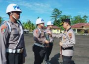Polres Mimika Gelar Upacara PTDH Satu Anggotanya