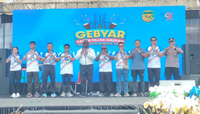 Lensa Foto Bapenda Mimika Gelar Gebyar Sadar Pajak Daerah 2025