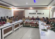 Polres dan Forkopimda Mimika Bahas Penanganan Konflik di Kwamki Narama