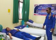 Sambut HUT Polairud ke – 75, Sat Polair Polres Mimika Adakan Kegiatan Donor Darah