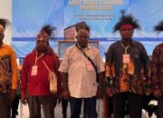 Yohanes Yance Boyau Terpilih Sebagai Ketua Lembaga Masyarakat Hukum Adat Suku Kamoro