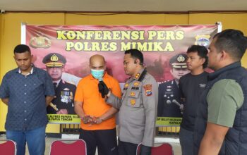 Polres Mimika Tangkap Buronan Kasus Penipuan yang Sempat Kabur ke Luar Negeri