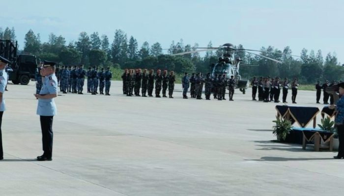 Kolonel Taufik Andriadi Resmi Jabat Danlanud Yohanis Kapiyau di Mimika