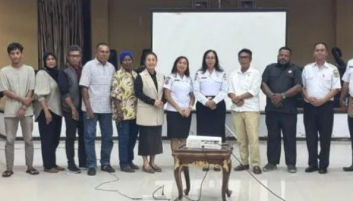 Komisi II DPRK Mimika RDP Dengan Diperindag dan Forum Peduli Pedagang Pasar Sentral Timika