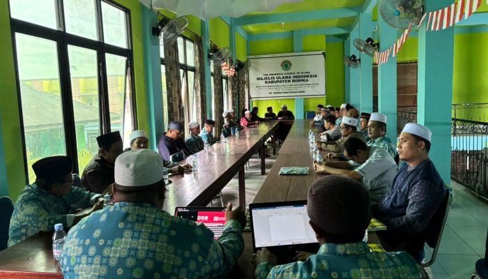 MUI Tingkat Distrik di Mimika Terbentuk