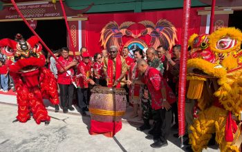 Paguyuban Sosial Marga Thionghoa Indonesia di Mimika Gelar Festival Pasar Imlek 2577/2026