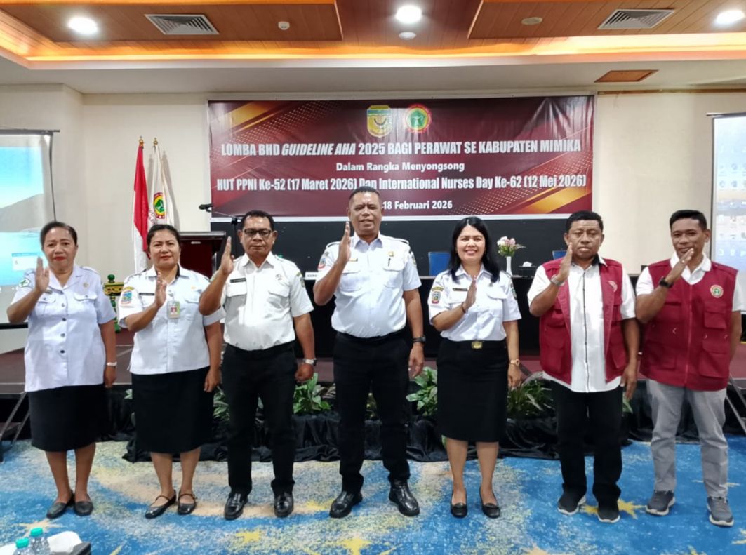 Sambut HUT PPNI ke-52 dan International Nurses Day ke-62, Ratusan Perawat di Mimika Antusias Ikut Lomba Bantuan Hidup Dasar
