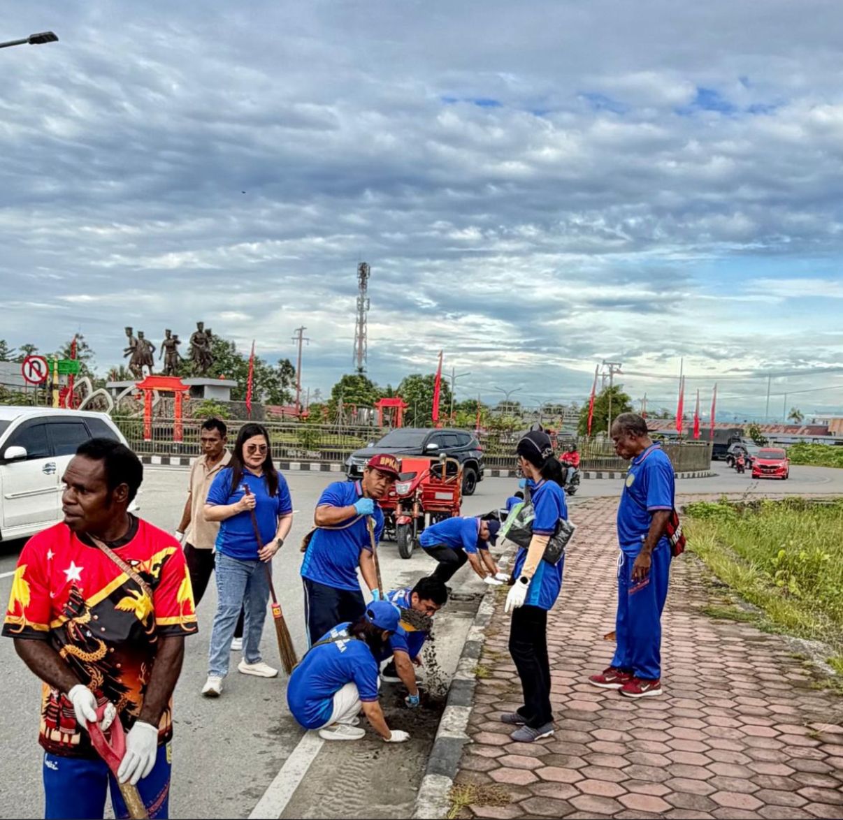 Peringati Hari Peduli Sampah Nasional, Pemkab Mimika Aksi Bersih Kota