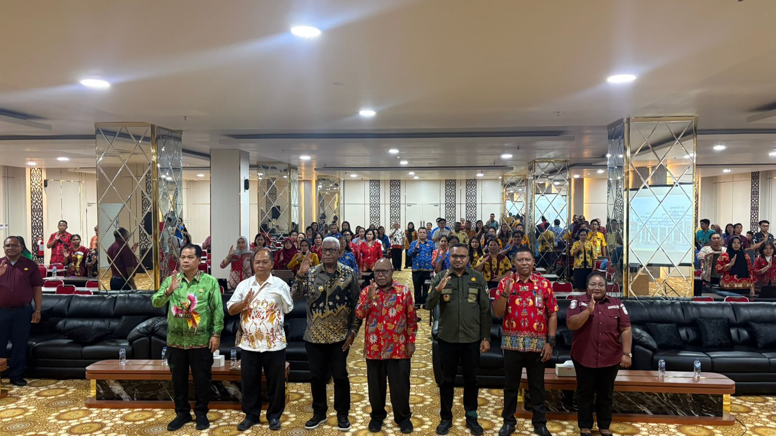 Percepat Pengawasan Internal di OPD, Inspektorat Mimika Launching Aplikasi Si-Timang