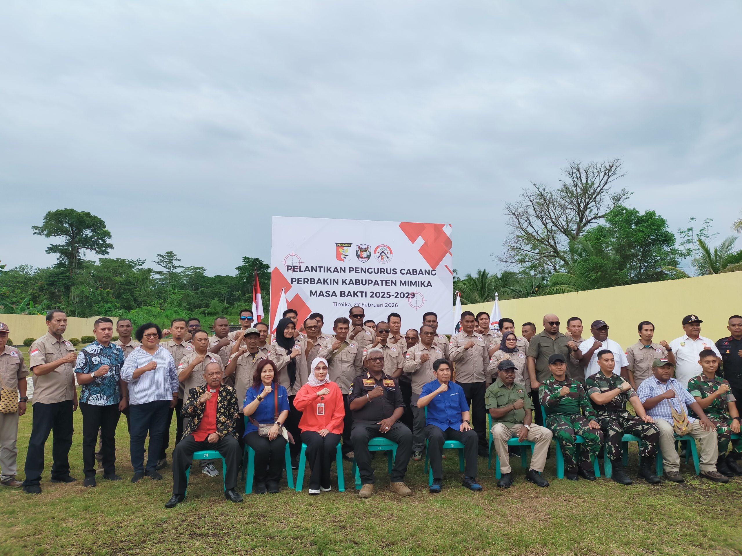 Pengurus Cabang Perbakin Mimika Resmi Dilantik