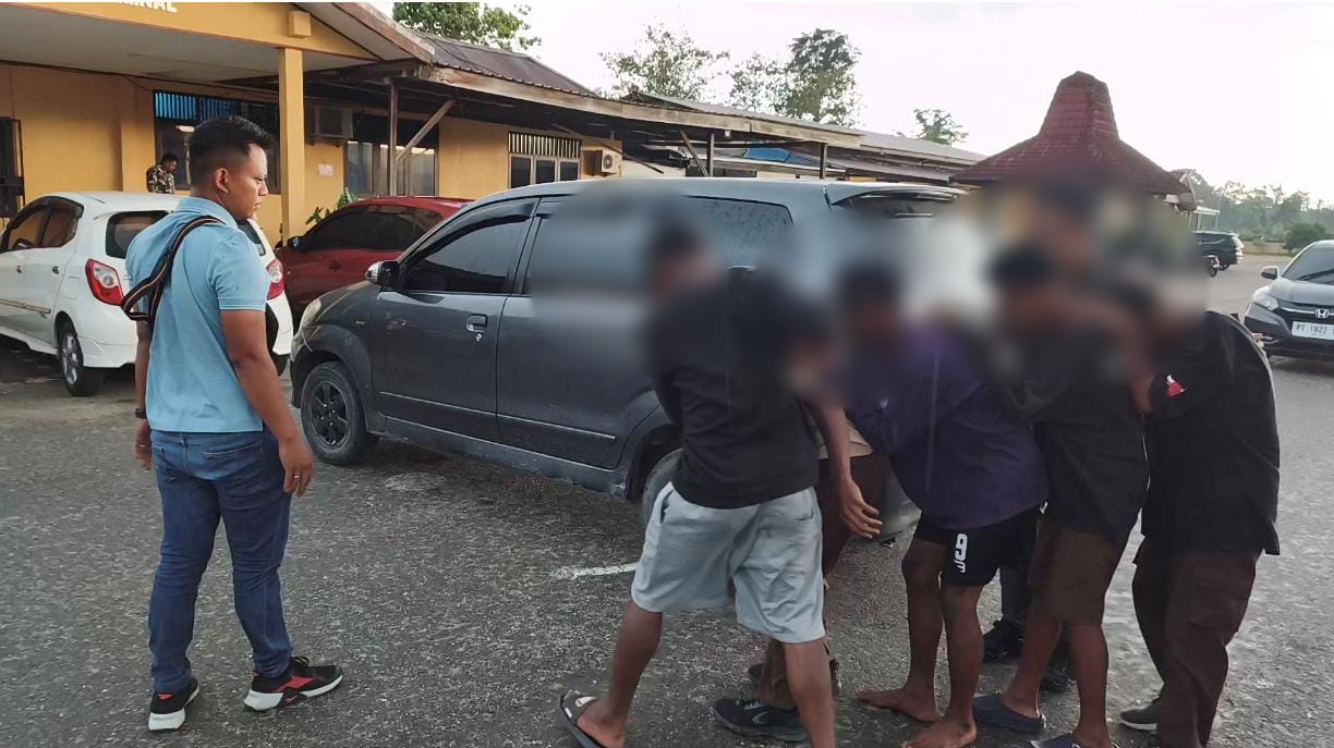 Tim Babat Polres Mimika Sikat Para Pelaku Curas yang Viral di Timika