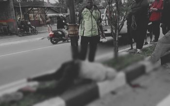 Tabrak Pembatas Jalan, Pengendara Sepeda Motor Meninggal Dunia