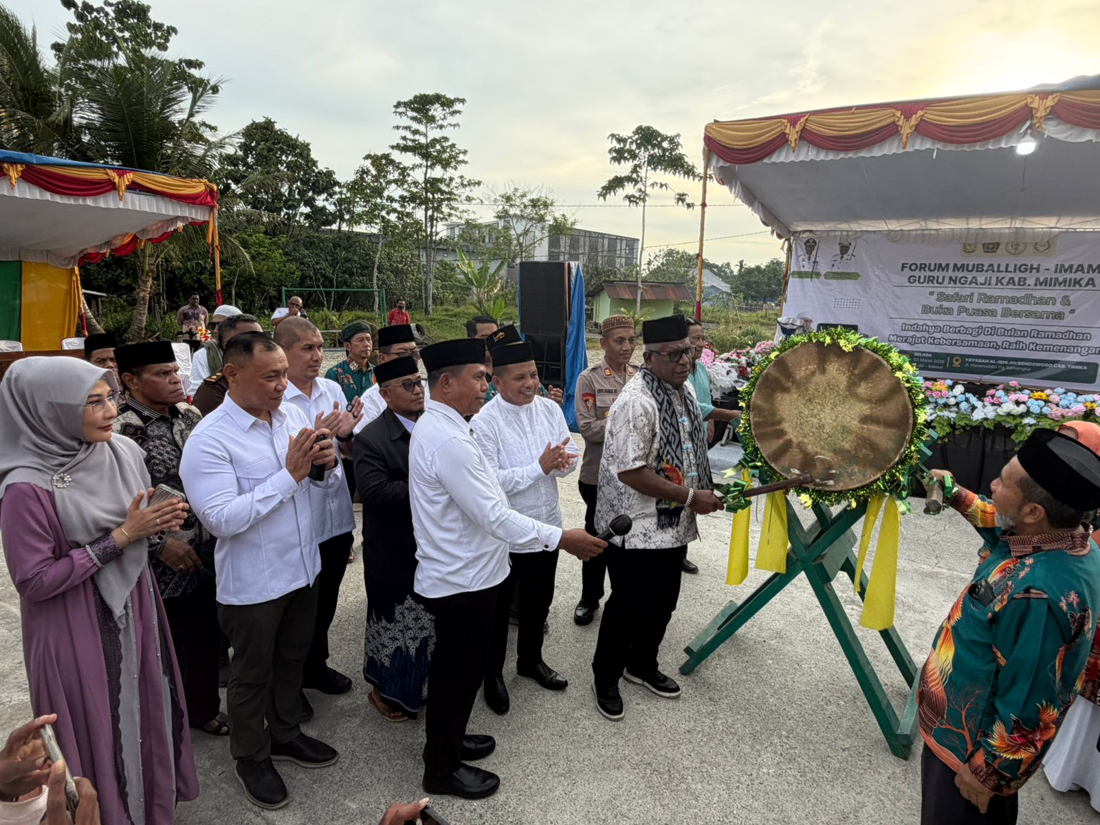 Formigg Mulai Buka Safari Ramadan 1447 H/2026. Bupati Mimika: Ini Wujud Jaga Kebersamaan dan Toleransi