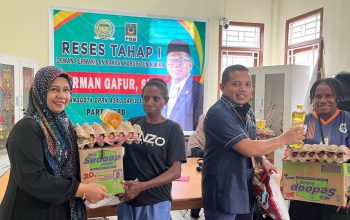 Herman Gafur Reses di Kelurahan Otomona : Masyarakat Usulkan Pengadaan Lampu Jalan Sampai Perbaikan Drainase