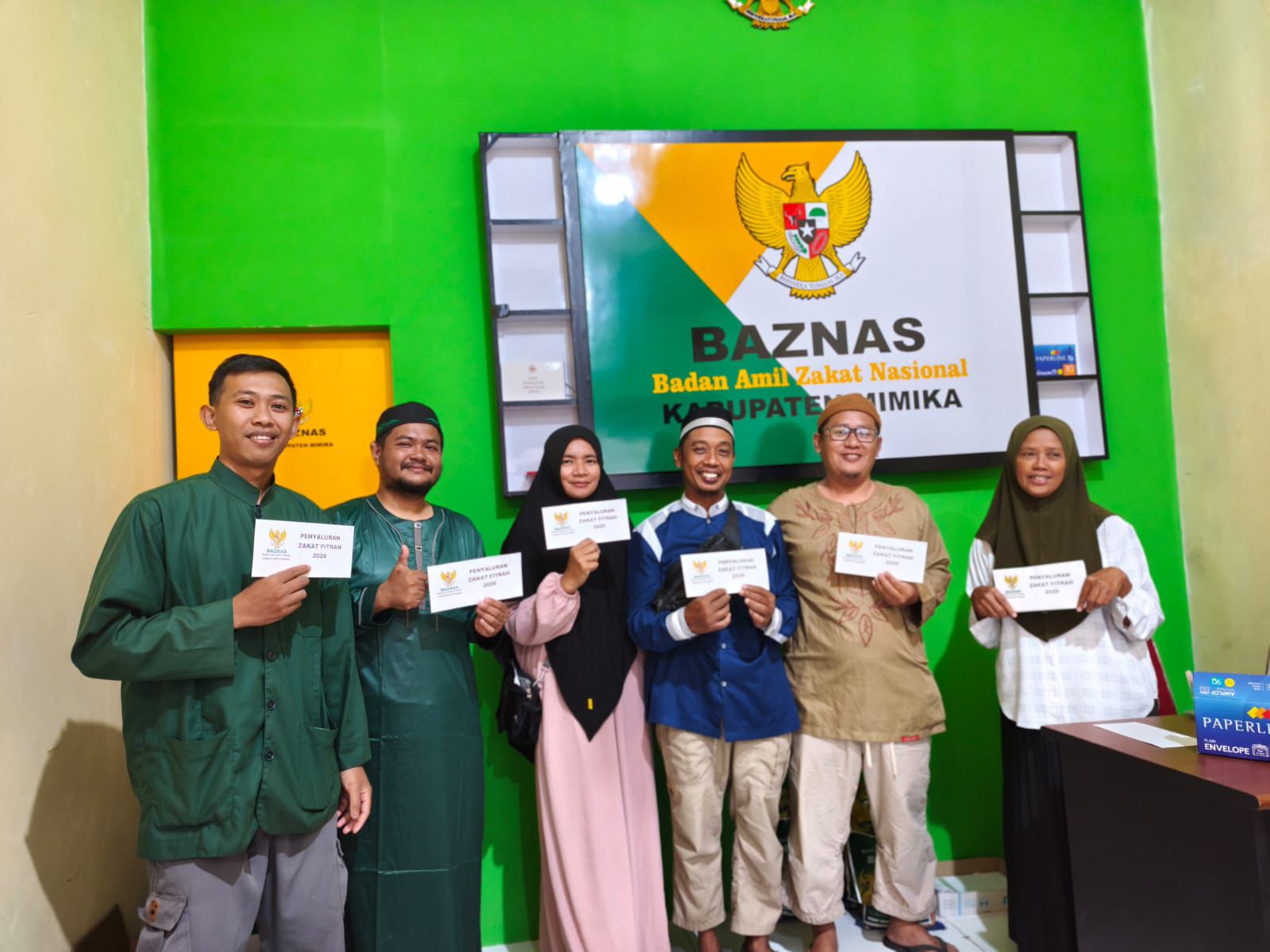 Di Tengah Fluktuasi Ekonomi, Total Penghimpunan Zakat se-Mimika Tembus Rp 2 Miliar