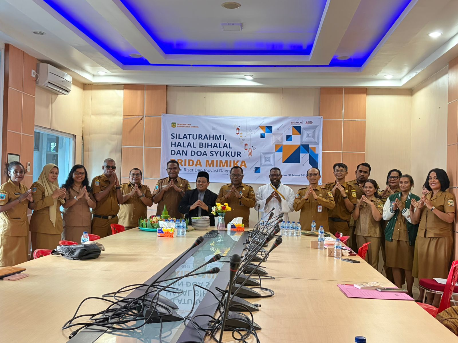 Silaturahmi, Halal Bihalal dan Doa Syukur Awali Kinerja Brida Mimika