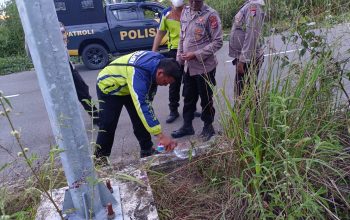 Laka Tunggal di Jalan Mile Point 32, Pengendara Sepeda Motor Meninggal Dunia