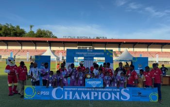 Freeport Grassroots Tournament 2026 di Jayapura Kembangkan Bakat Sepak Bola Anak-anak Papua