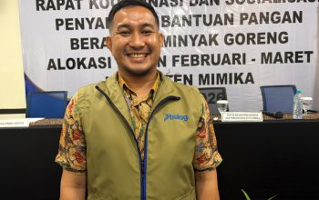 Perum Bulog KC Timika Siap Salurkan Bantuan Pangan Kepada 27.209 KPM