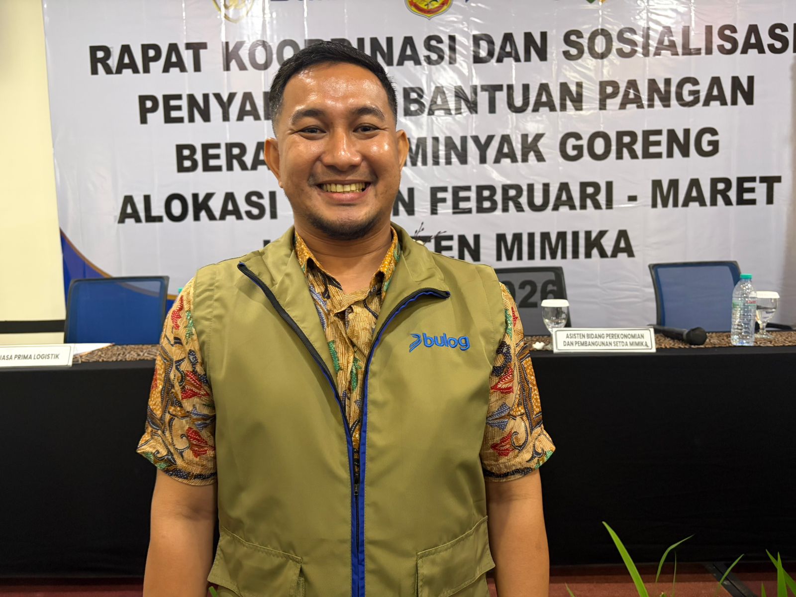 Perum Bulog KC Timika Siap Salurkan Bantuan Pangan Kepada 27.209 KPM