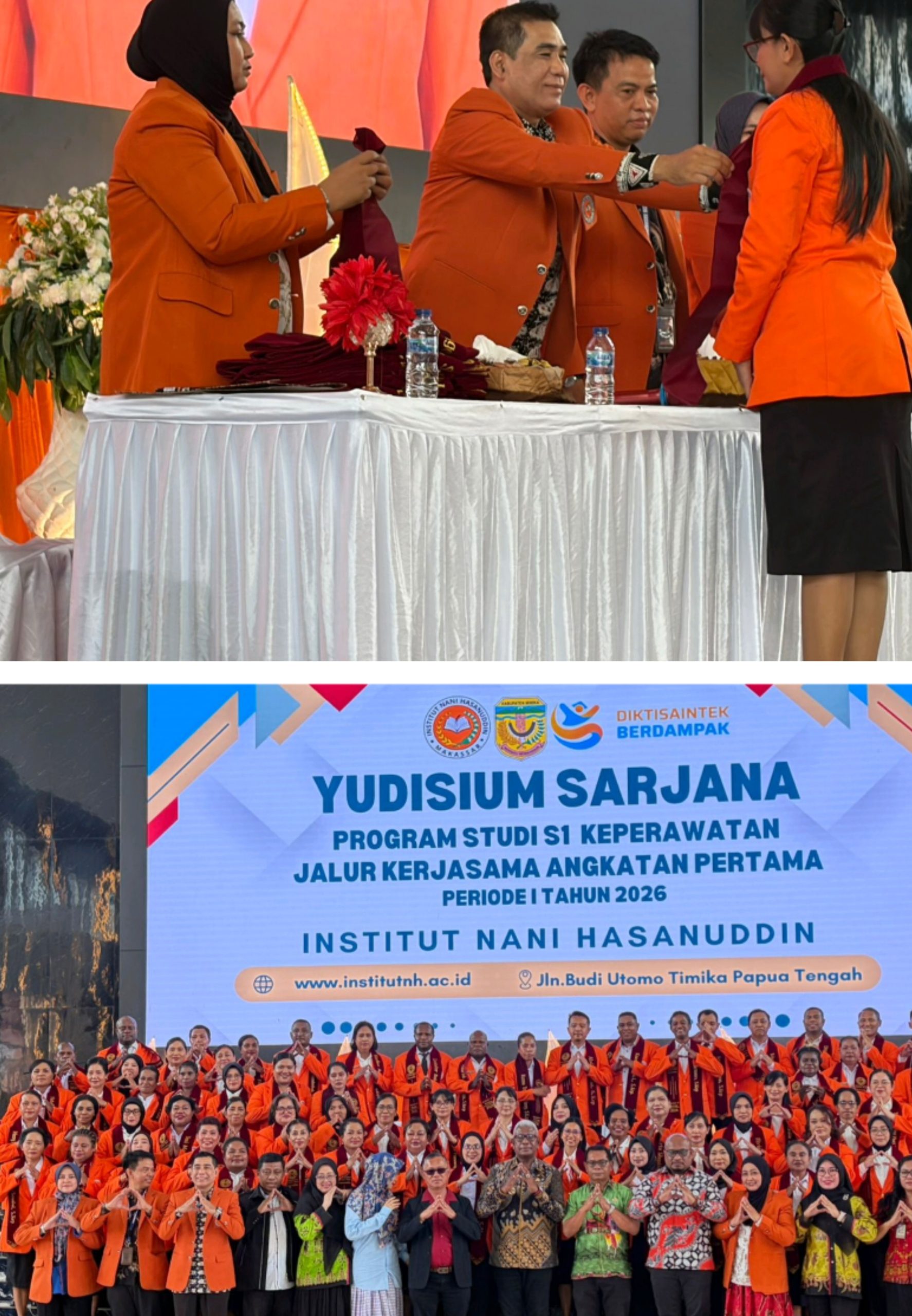 Yudisium Institut Nani Hasanuddin, Sarjana Keperawatan di Kabupaten Mimika Bertambah