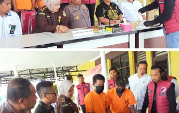 Polres Mimika Musnahkan Narkoba Bernilai Ratusan Juta Rupiah