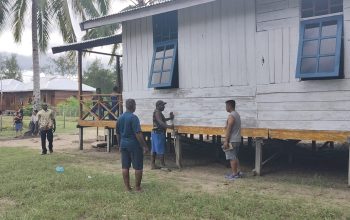 Satgas TMMD Siap Rehab Bangunan Gereja Santo Klemens di Kampung Keakwa