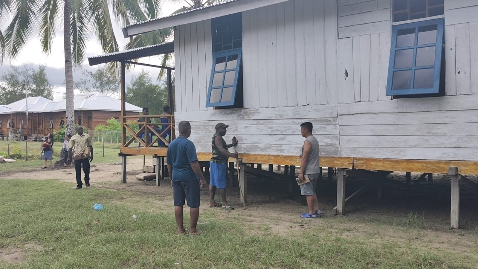 Satgas TMMD Siap Rehab Bangunan Gereja Santo Klemens di Kampung Keakwa
