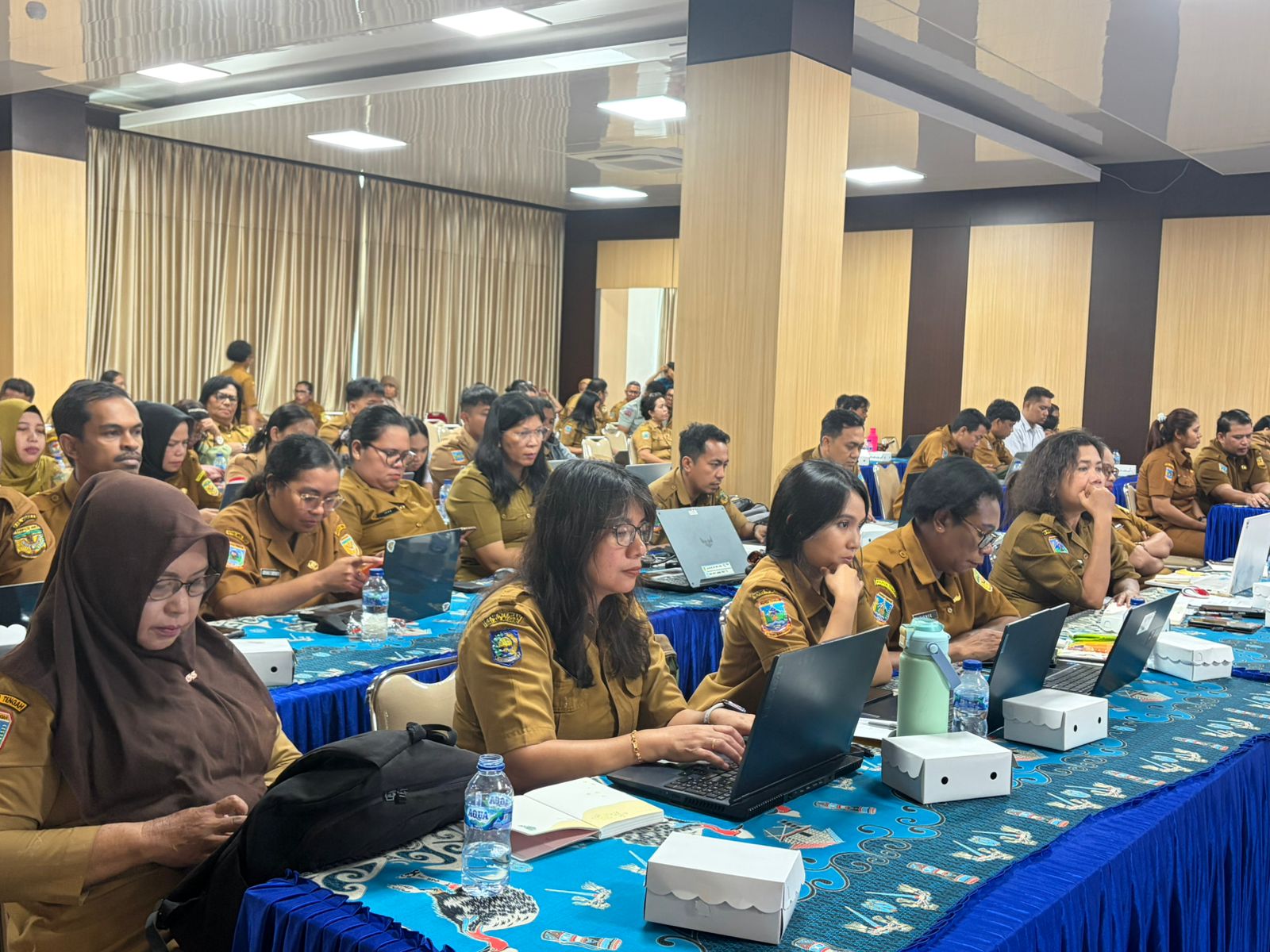 Progres Serapan Anggaran Masih Rendah, Bappeda Mimika Sosialisasi Penginputan Realisasi Fisik dan Paket Pada Simonev