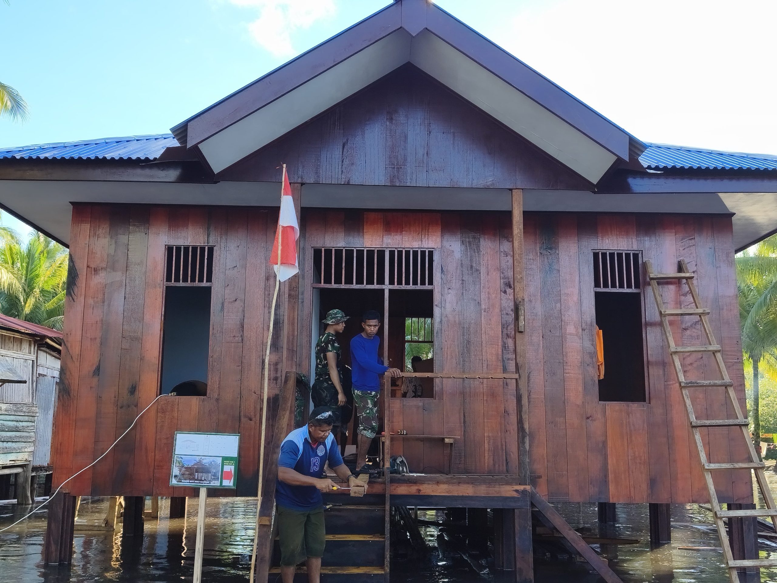 Progres Rumah Milik Niko Makare Capai 95 Persen