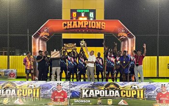 SMA Negeri 3 Kokonao Juarai Mini Soccer Kapolda Cup II di Timika
