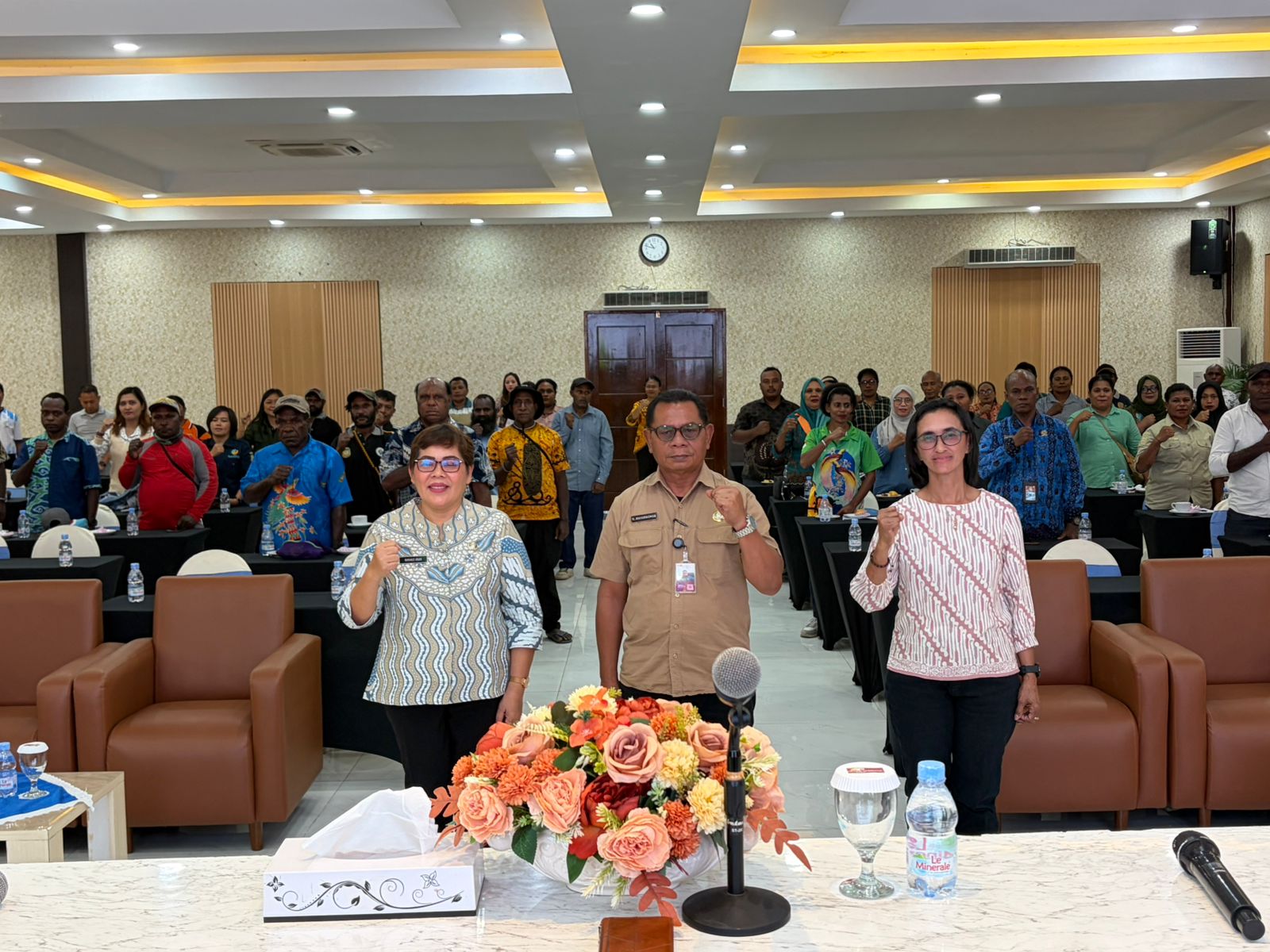 Dinkes Mimika Advokasi Promosi Kesehatan Bersama Lembaga Adat dan Tokoh Masyarakat