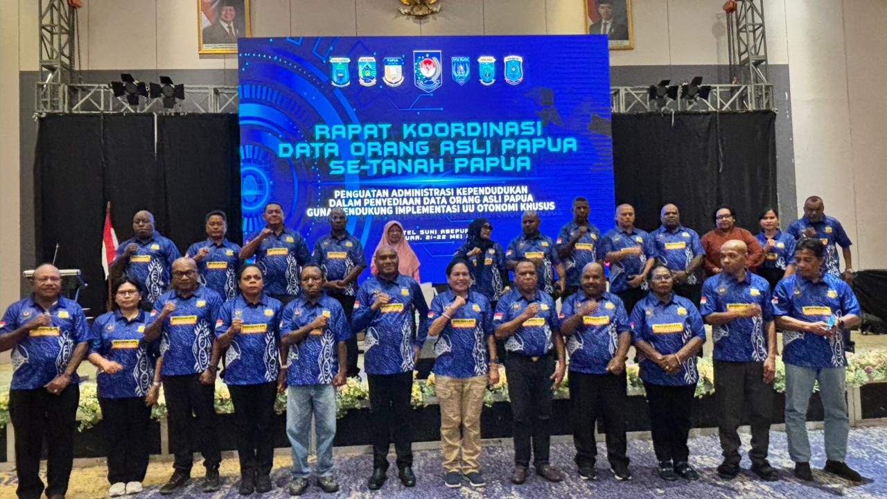 Sampai Mei 2026, Jumlah OAP di Papua Tengah 999.025 Jiwa