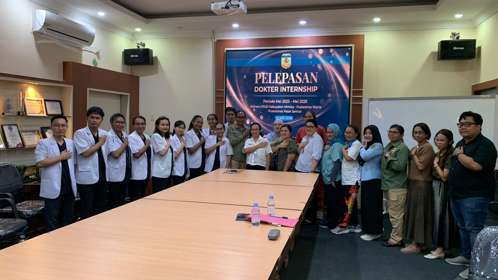 10 Dokter Internship Program Kementerian Kesehatan Selesaikan Tugas di Timika