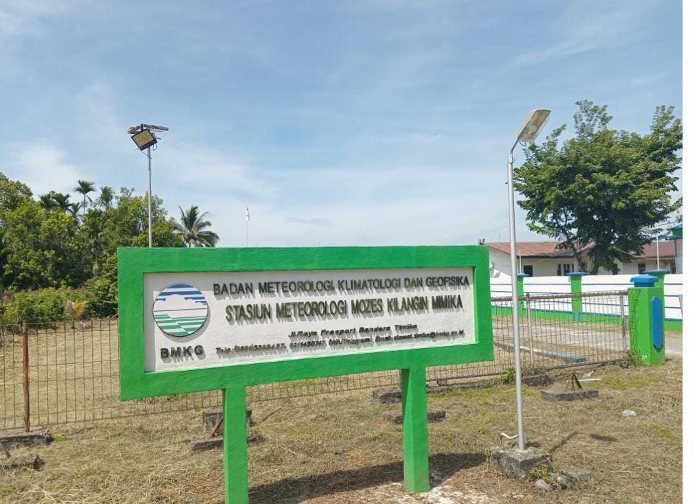 Puncak Musim Hujan di Timika Berlangsung Pada Juni sampai Agustus