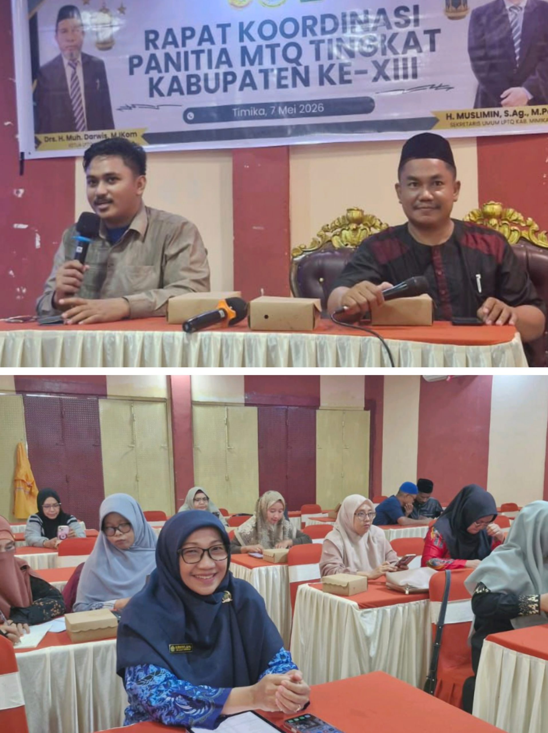 MTQ Ke-XIII Kabupaten Mimika Berlangsung 12 Juni, Panitia Matangkan Persiapan