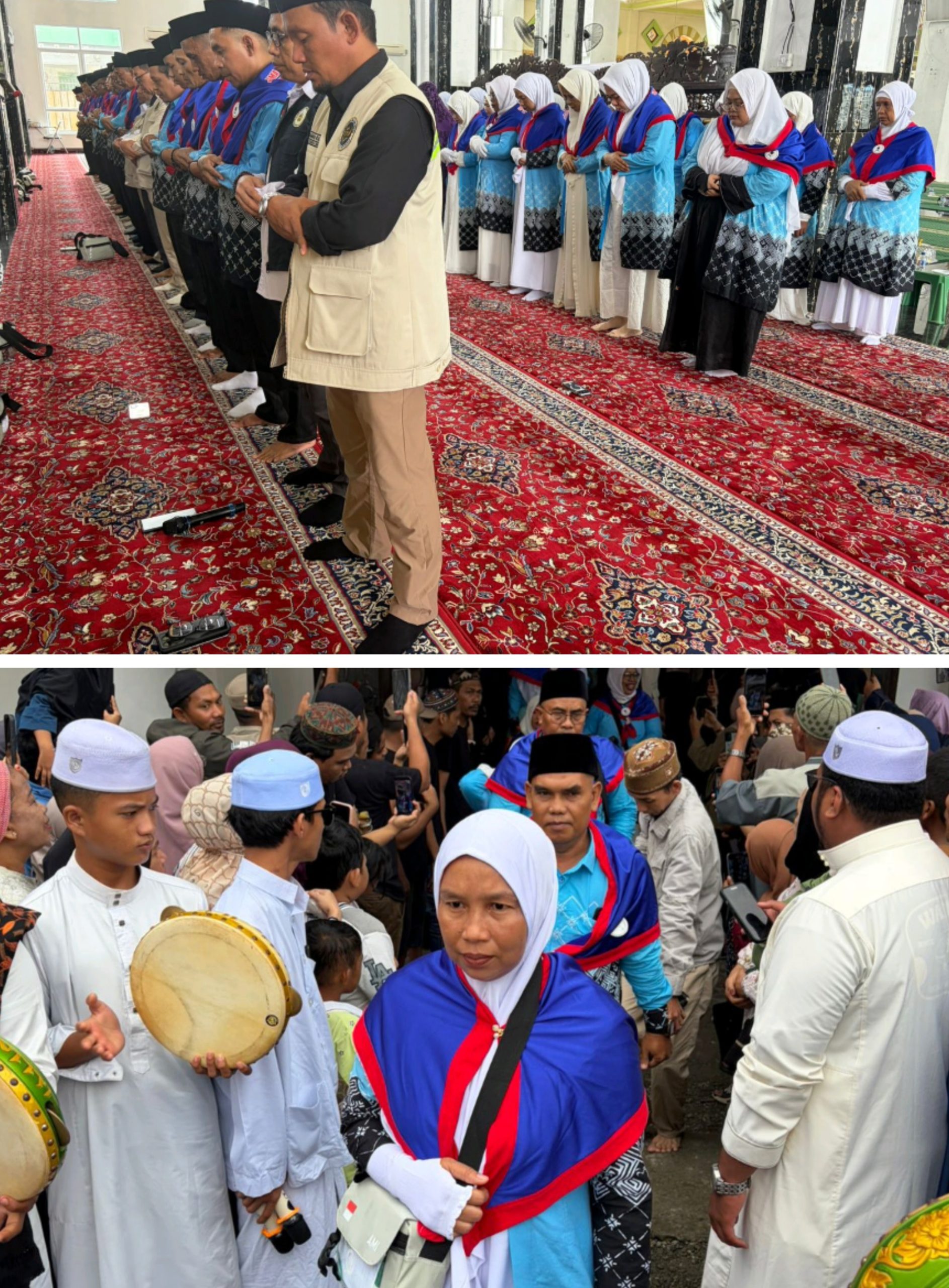 Diiringi Doa dan Air Mata, Jemaah Haji dari Mimika Diberangkatkan Menuju Embarkasi Makassar