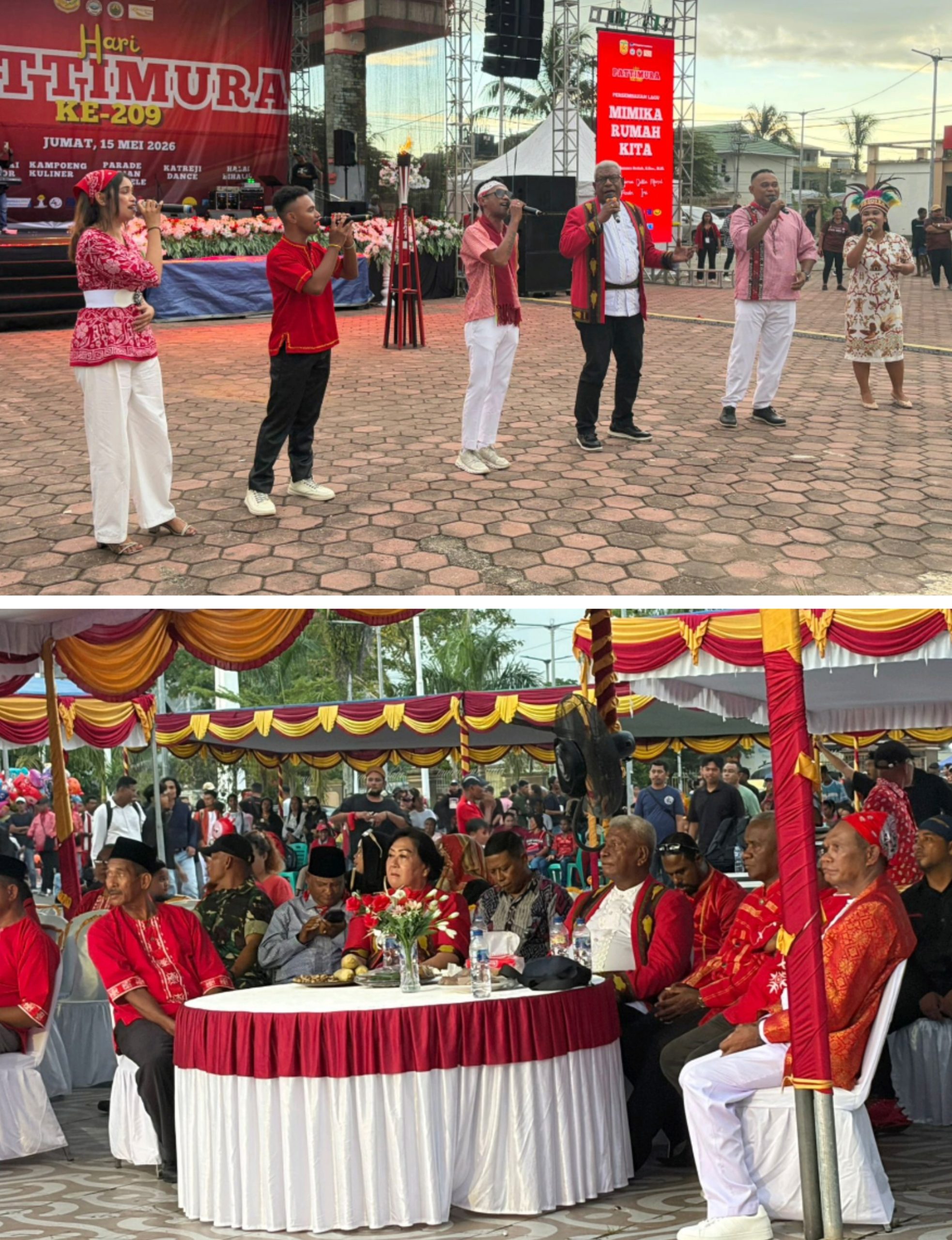 Hari Pattimura ke-209, Bupati Ajak Orang Maluku di Mimika Terus Jaga Hidup Orang Basudara
