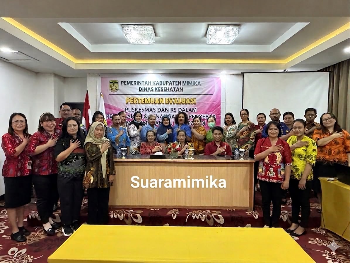 Upaya Pencegahan Penyebab Utama Kematian Ibu dan Bayi, Dinkes Mimika Adakan Pertemuan Evaluasi