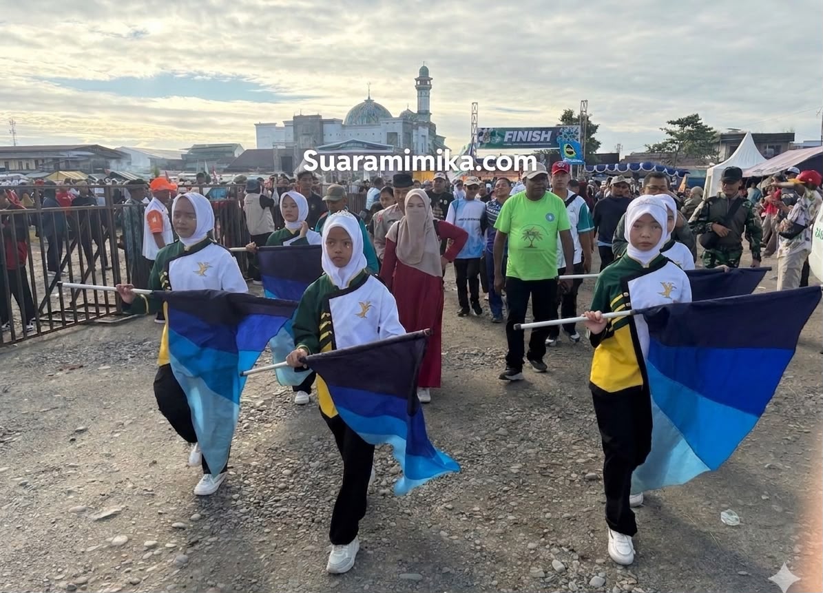 Ribuan Umat Muslim di Mimika Antusias Ikut Pawai Ta’ruf 1 Muharram 1448 Hijriah/2026 M