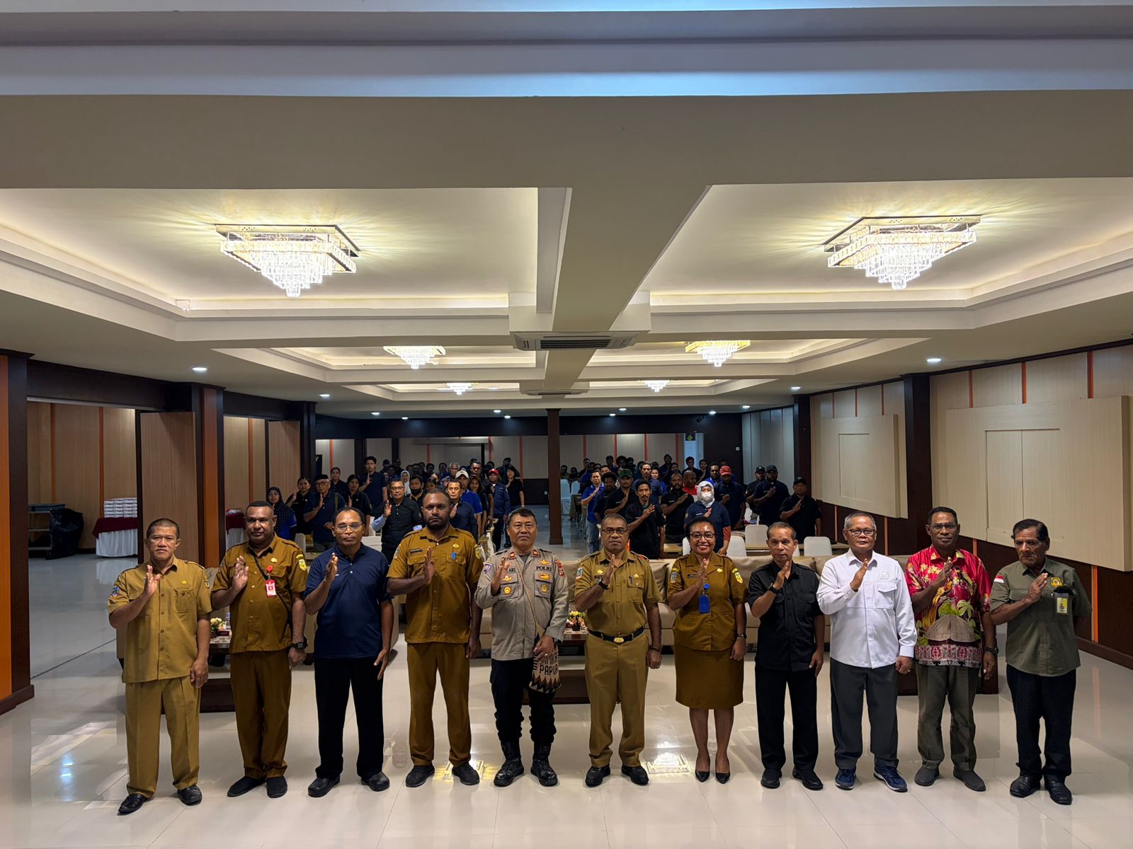 Perkuat Pemahaman dan Semangat Cinta Tanah Air, Badan Kesbangpol Mimika Koordinasi Lintas Sektor