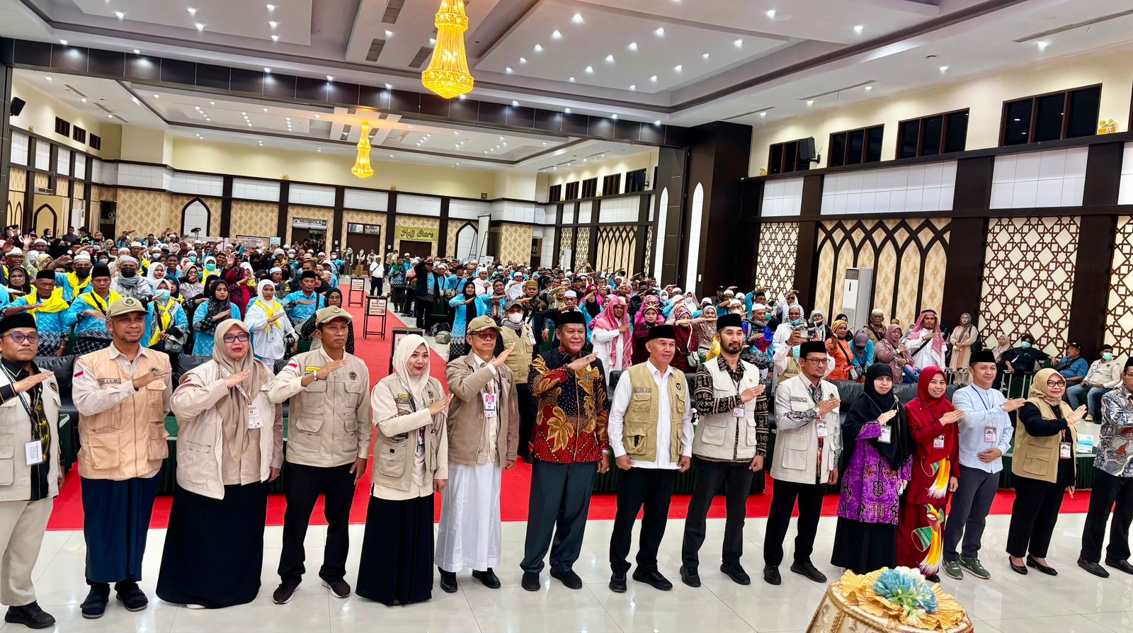 389 Jemaah Haji Kloter UPG-29 Papua Telah Kembali Ke Tanah Air