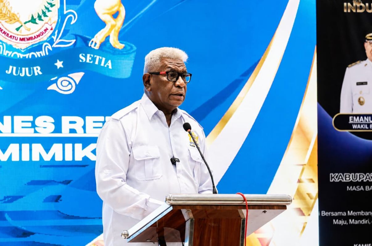 Bupati Mimika Sudah Tanda Tangan MoU Dengan International Business Association