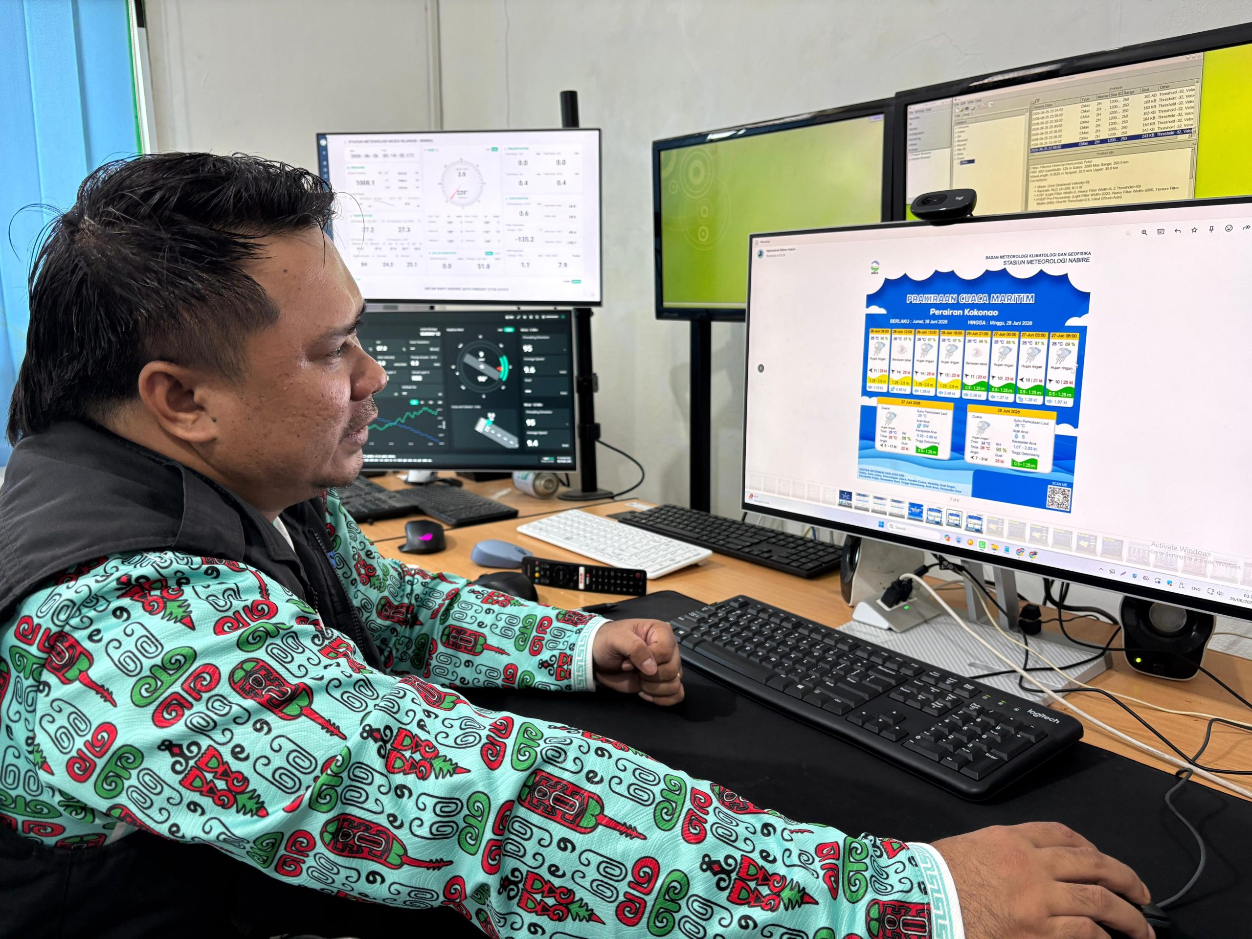 Mimika Masuk Puncak Musim Hujan Hingga Bulan Agustus